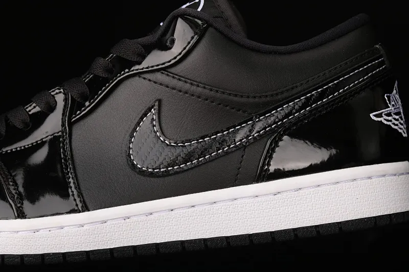 All categories Air Jordan Jordan series basketball shoes Air Jordan 1 Low G version pure original Air Jordan 1 Low ASW AJ1 Joe 1 low-top all-star patent leather black low-top basketball shoes DD1650-001